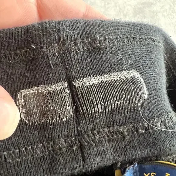 Ralph Lauren Velour Joggers Womens XS Black Luxe Loungewear Drawstring - Picture 5 of 11